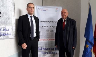 Predstavnici UCG na Međunarodnoj konferenciji sportskih nauka u Tirani