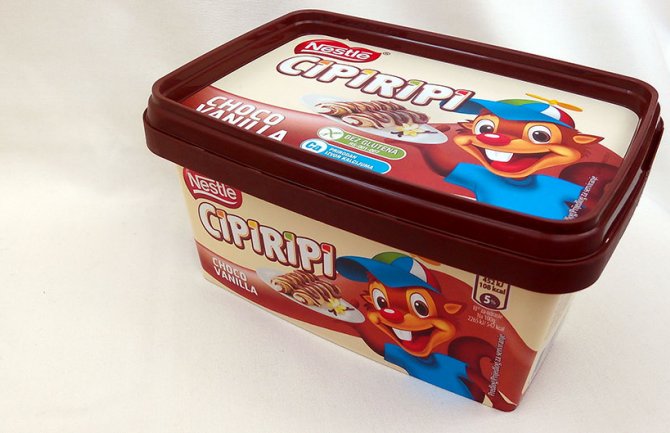 Spornog Cipiripi krema nema na tržištu Crne Gore