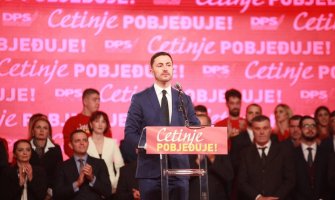 Bogdanović proglasio pobjedu DPS-a na Cetinju, u Mojkovcu slavlje(FOTO)