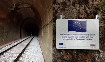 Završeni radovi na rekonstrukciji pruge Virpazar –Sutomore u tunelu Sozina