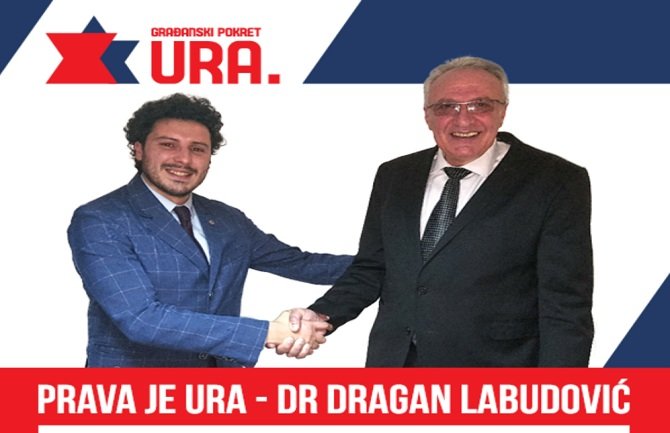 Dragan Labudović nosilac liste URA u Beranama