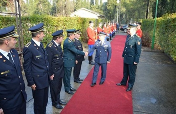 General Servert zadovoljan kapacitetima Vazduhoplovstva VCG 