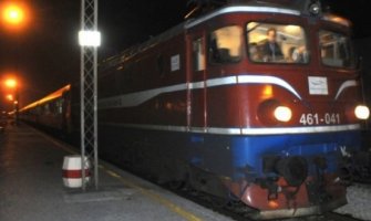 Pokidana kontaktna mreža, željeznički saobraćaj u prekidu