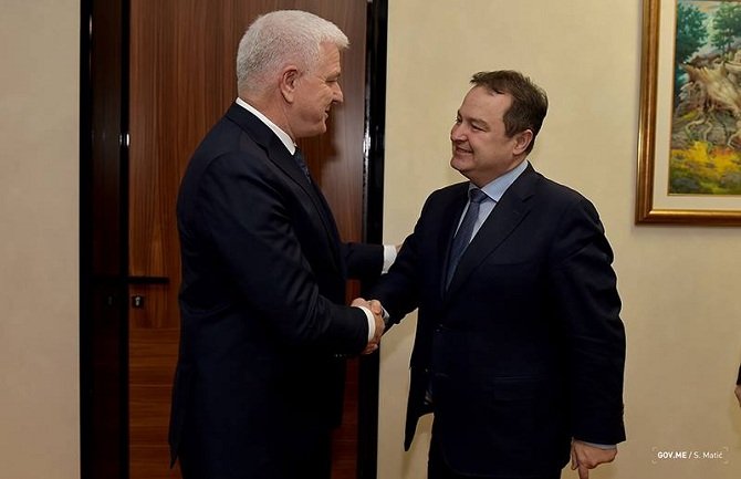 Crna Gora i Srbija njeguju prijateljske i dobrosusjedske odnose