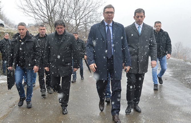 Vučić na Kosovu: Ne smije da nas bude manje na zemlji na kojoj smo uvijek živjeli