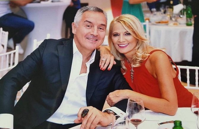 Đukanovići proslavili tri decenije braka