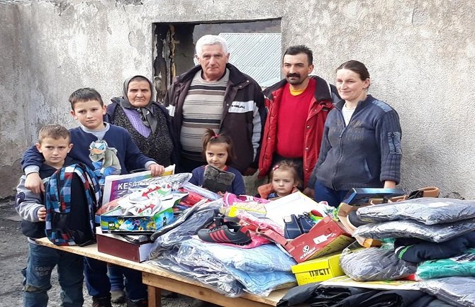 Bijelo Polje: Crveni krst pomogao porodici Minić