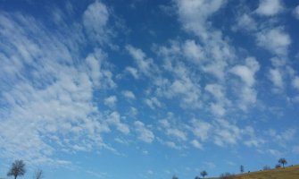 Promjenljivo oblačno i suvo, do 14 stepeni