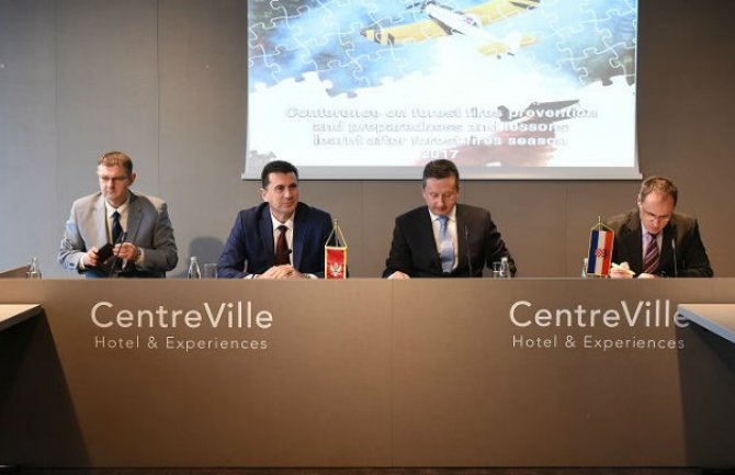 Crna Gora će nastaviti da unapređuje nivo spremnosti na požare i druge vrste hazarda