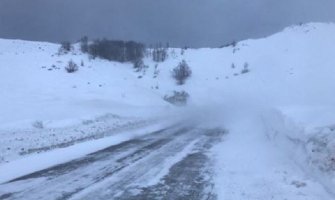 Put  Nikšić - Šavnik zatvoren za teretna vozila