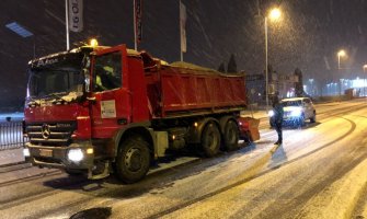 Podgorica: Gradske službe na terenu od ponoći, bez problema u saobraćaju