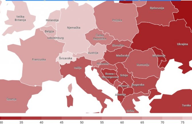U CG nije postignut napredak kad je u pitanju borba protiv korupcije