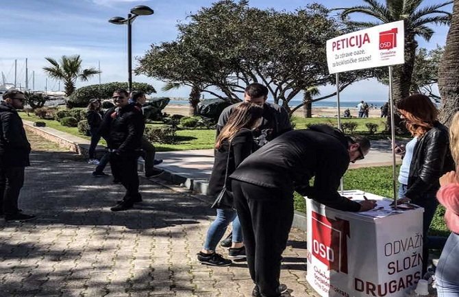 SD Bar počeo sa prikupljanjem potpisa za obilježavanje biciklističkih staza