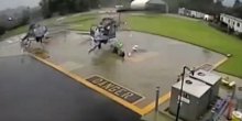 U sudaru policijskih helikoptera, povrijeđeno šest osoba (VIDEO)