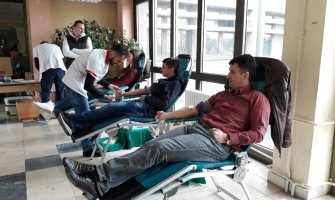 Više od 20 studenata Biotehničkog fakulteta dalo krv