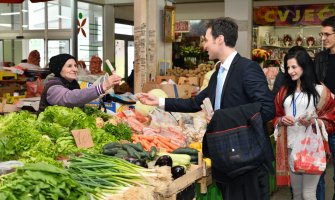 Milačić na terenu: Ne želim da vodim politiku 