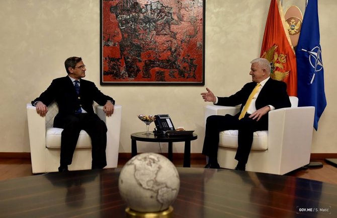 Marković primio novog ambasadora Italije: Izvanredni bilateralni odnosi Crne Gore i Italije