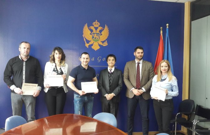 Dodijeljeni sertifikati za 6 novih mentora iz Crne Gore po standardima Japanske metodologije