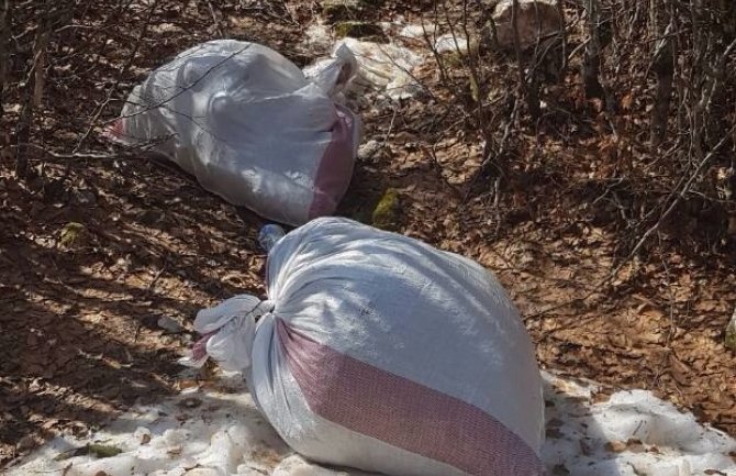 Tuzi: Nosili džakove marihuane na leđima, spazili policajce pa pobjegli u Albaniju(FOTO)