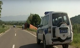 Srbija: Sletio autobus, devet povrijeđenih (FOTO)