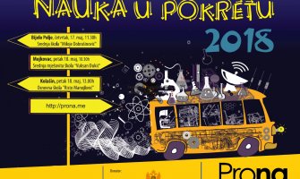Festival nauke danas i sjutra u Bijelom Polju, Mojkovcu i Kolašinu