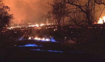 Na Havajima i dalje šiklja lava, zabilježen i rijedak fenomen (VIDEO)