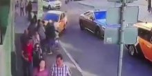 Taksista koji je uletio autom na trotoar: Samo sam želio da odem kući spavam(VIDEO)