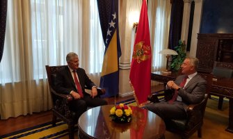 Susret Đukanović-Čović: Neupitna podrška Crne Gori na putu ka EU