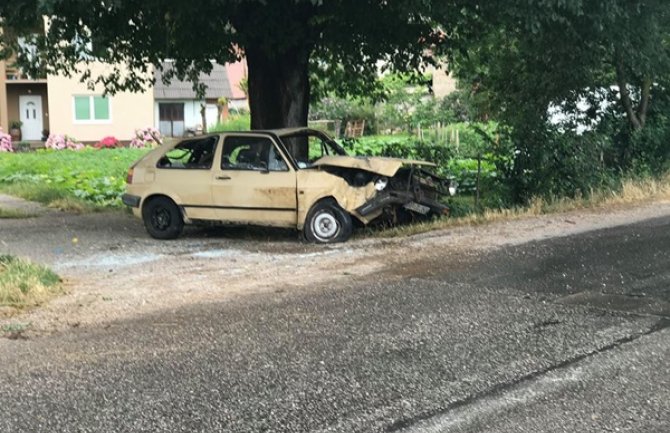 Udes u Nikšiću, lakše povrijeđena jedna osoba