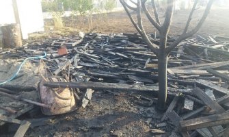 Podgorica: U požaru izgorjeli voćnjaci