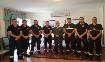 Cetinjski vatrogasci odali poštu žrtvama požara u Grčkoj