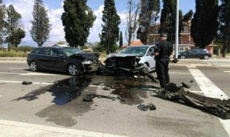 Udes u Podgorici, povrijeđene četiri osobe 