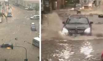 Njemačku poharalo nevrijeme: Saobraćaj obustavljen, povrijeđeno nekoliko osoba(VIDEO)