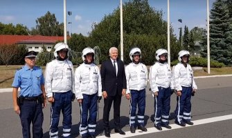 Marković ispunio želju njemačkim policajcima (FOTO/VIDEO)