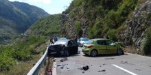 Udes u Dromiri: Jedna osoba teže povrijeđena, dvije lakše(VIDEO)