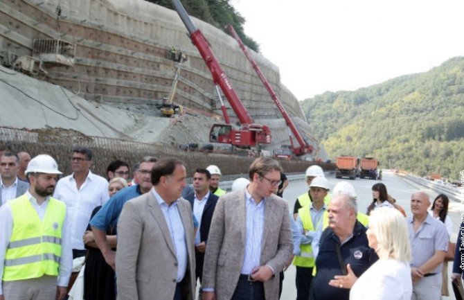 Završetak dionice auto-puta kroz Grdeličku klisuru do kraja godine