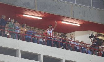 Đoković u dresu Zvezde došao da bodri voljeni klub!(FOTO)