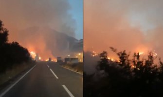Podgorica: Aktivna dva veća požara, od početka nedelje izbilo čak 160! (VIDEO)