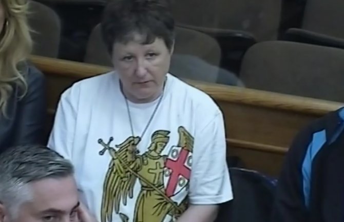 Suđenje za pokušaj državnog udara prekinuto zbog majice Branke Milić