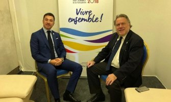 Bogdanović na marginama Samita Frankofonije o saradnji u oblasti kulture