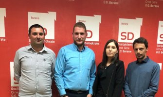 Vladimir Jošović ponovo izabran za predsjednika Mladih SD Berane