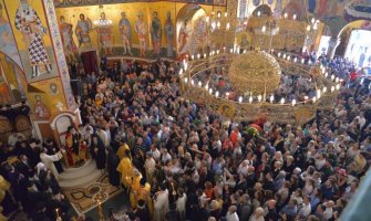 Patrijarh Jovan u Podgorici: Vaša je zemlja - zemlja svetitelja, prenesite vjeru na vašu djecu