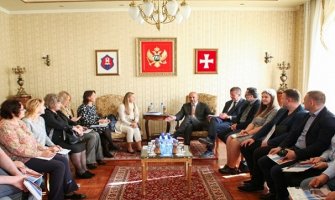 Kašćelan razgovarao sa delegacijom iz Ukrajine