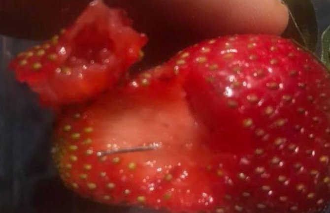 Australija: Uhapšena žena za koju se sumnja da je stavljala igle u jagode