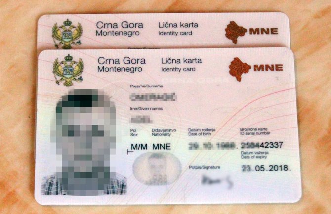 Oko 11.000 građana bez biometrijske lične karte, kazne do 180 eura