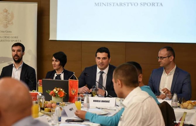 Janović: Nakon dvije godine CG bogatija za 20 novih i rekonstruisanih sportskih terena i sala