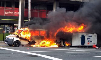  Sukobi policije i demonstranata u žutim prslucima u Briselu 