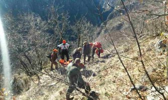Pripadnici GSS-a spasili lovca kod Šavnika: Prilikom pada zadobio povrede