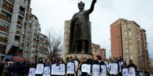 Protest studenata Prištinskog univerziteta: Gdje su ljudska prava Srba (FOTO)