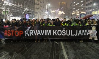 Beograd: Završen protest 